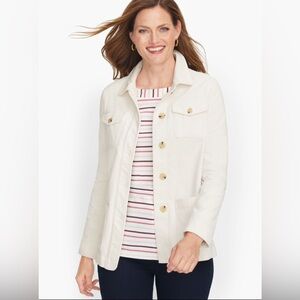 Talbots Corduroy Utility Jacket